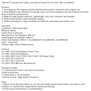 800-617 Getriebekühlerleitungs-Schnellverbinder für Ford Mercury-Modelle