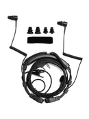 K-Head Teleskop-Halsvibrationsmikrofon-Headset für TK-208, TK-220, TH-D7, TH-F6