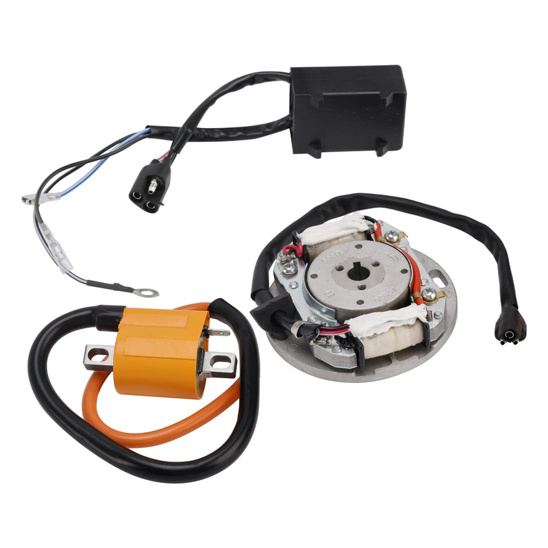 Zündspule Schwungrad Rotor Stator CDI Kit Für Suzuki RM80 RM85 1977-2023