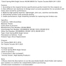 Wickelfeder mit Winkelsensor 8924B-0R020 für Toyota Tacoma RAV4 2017-2023