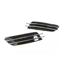 2012–2014 Audi A6 C7 1 par de luzes de nevoeiro da haste da haste da haste dianteira Abertura da capa