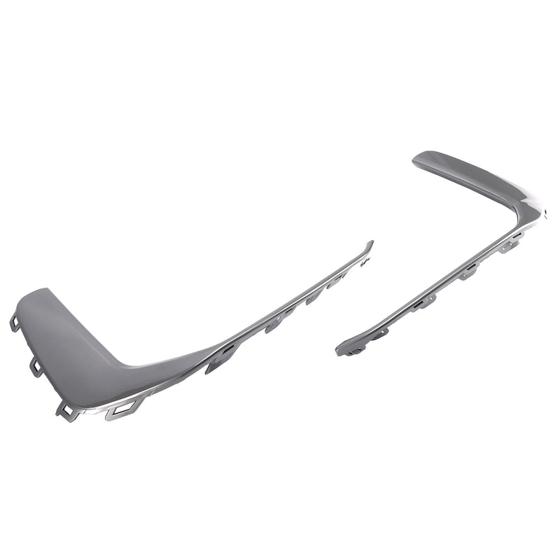 2019-2023 Audi A6 C8 S-Line S6 2PCS Front Nebelscheinwerfer Lampe Trim Grau