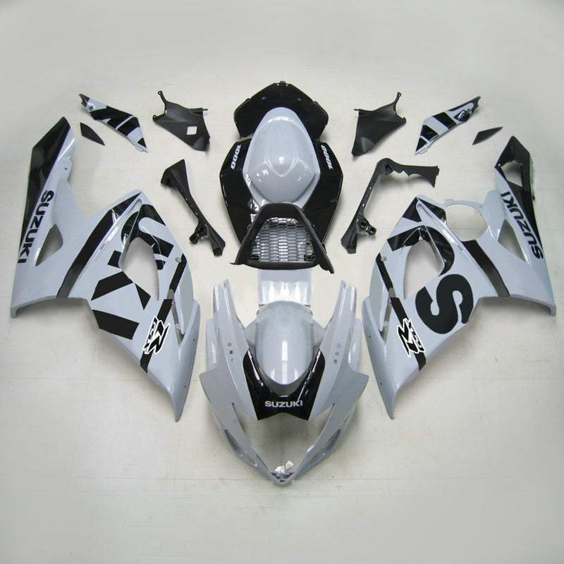 2005-2006 Suzuki GSXR1000 K5 Injektionsabzugs Kit Körperwerk Kunststoff ABS