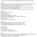 Engine Oil Cooler LR113200 Fit For LAND RANGE ROVER 4.4 L322 L405 L494 TDV8