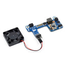 Raspberry Pi 4B/3B+ Ethernet-Stromversorgungs-Erweiterungskarte PoE-Stromversorgung