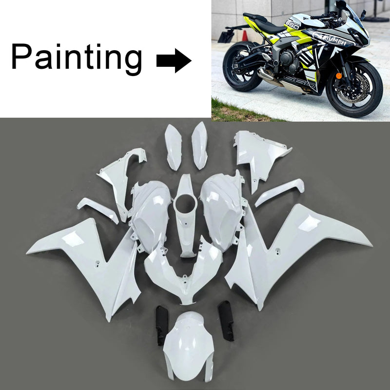 2024-2025 Triumph Daytona 660 Injection Fairing Set Body Plastic ABS