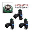 3 Stück Einspritzdüsen für Seat Arona Ibiza, Skoda Fabia, VW Golf, Polo 1.0 (04E906031H)