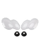 2003-2008 Benz W230/R230 SL500 SL600 2Pcs Headlight Shell Lens Cover+Glue