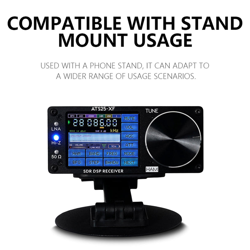 2025 ATS25-XF Tragbares 4.20 DSP-Vollbandradio, Hochleistungsradioempfänger