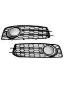 2009–2012 Audi A3 8P S-Line Waben Frontsto?stange Nebelscheinwerfer Kühlergrill Abdeckung