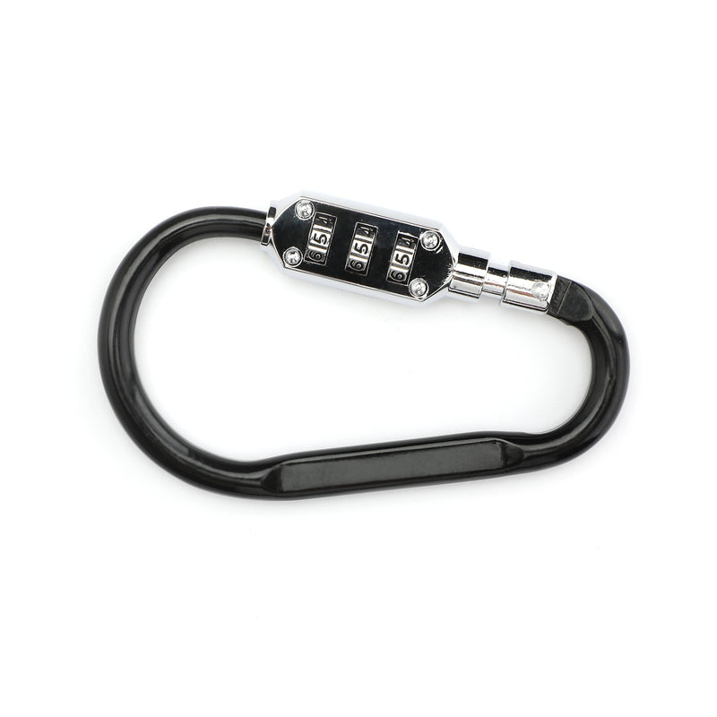 Hjälmlås T-stång passar upp till 1 1/2 tums styre motorcykel cykel skoter krom