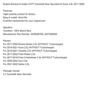 2017-2022 Forte Sedan 2.0L silnik wydechowy i dolotowy CVVT koło zębate wałka rozrządu 243502E700