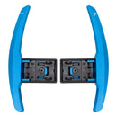 Schaltwippenverlängerung für BMW F-Serie F30 F31 F32 F10 X3 X5 Aluminium Blau