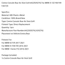 2016–2021 BMW X1 F48 F49 Mittelkonsole hinterer Lüftungsgitter 64229292742