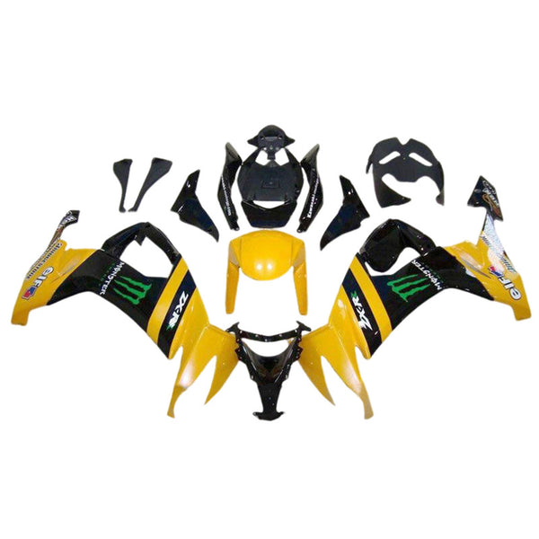 2008-2010 Kawasaki ZX10R zestaw owiewek wtryskowych, korpus z tworzywa ABS