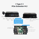 Raspberry Pi 5 Expansion All-in-One PCIE-laajennuslevy Double HDMI 4K -lähtö