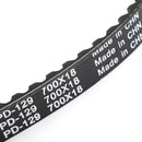 Correa de transmisión de 2 piezas 700x18 para Honda SFX50 SJ50 Bali SRX50 Shadow SXR50 1995-2001