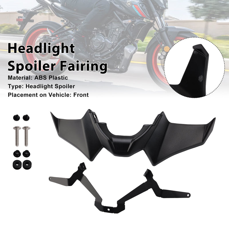 2021-2024 Yamaha MT-07 Frontfender Schnabelverlängerung Verkleidung Spoiler