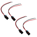 4PCS Fuel Injector Connector Plug Clip Pigtail Quick Disconnect Fit Buick