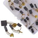 20Pcs Elektromotor Kohlebürsten 10 Größen Ersatz Reparatur Power Tool Teil