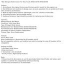 Hino Trucks NOx Stickoxidsensor 89463-E0700 89463E0700