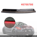 Tercera luz de freno trasera 40700780 para Peugeot RCZ 2010-2015 negro