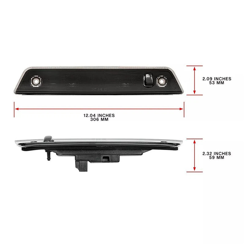 2005–2010 Jeep Grand Cherokee LED Drittes 3. Bremslicht 55157397AD Schwarz