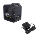 Conjunto de ventilador de torre vertical para Raspberry Pi 5 com caixa cooler de tela OLED de 0,96 polegadas