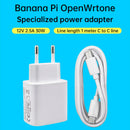 Banana Pi OpenWrtOne Router Entwicklung Bord Dedizierte Power Adapter 12V 2,5 A Ladegerät EU Stecker