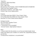 Paar Front Tür Lautsprecher Abdeckung Für Mercedes W203 CLC Coupe A20372704887E94