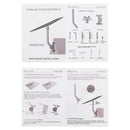 Starlink Gen 3 Halterung 360° verstellbares Montagekit V3 für Dach, Außenwand