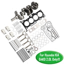 2006-2012 Hyundai Santa Fe Engine Overhaul Rebuild Kit Crankshaft Connecting Rods 23111-2G010