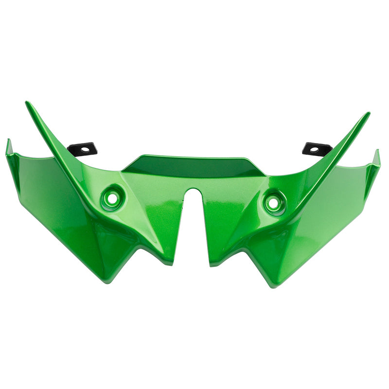 2021-2024 Kawasaki Z650 Front Downforce Spoiler Verlängerung Verkleidung Dunkelgrün