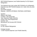 WR17X20449 Spenderhebel-Paddelbaugruppe für GE Hotpoint-Kühlschränke