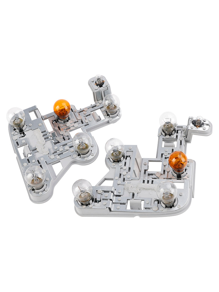 2007–2010 Mercedes W204 C-Klass Vänster + Höger Bakljuslampsockel med Glödlampor