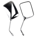 Espelho esquerdo + direito cromado para Honda NTV 650 CB 750 CA 125 VT 125 600 750 C