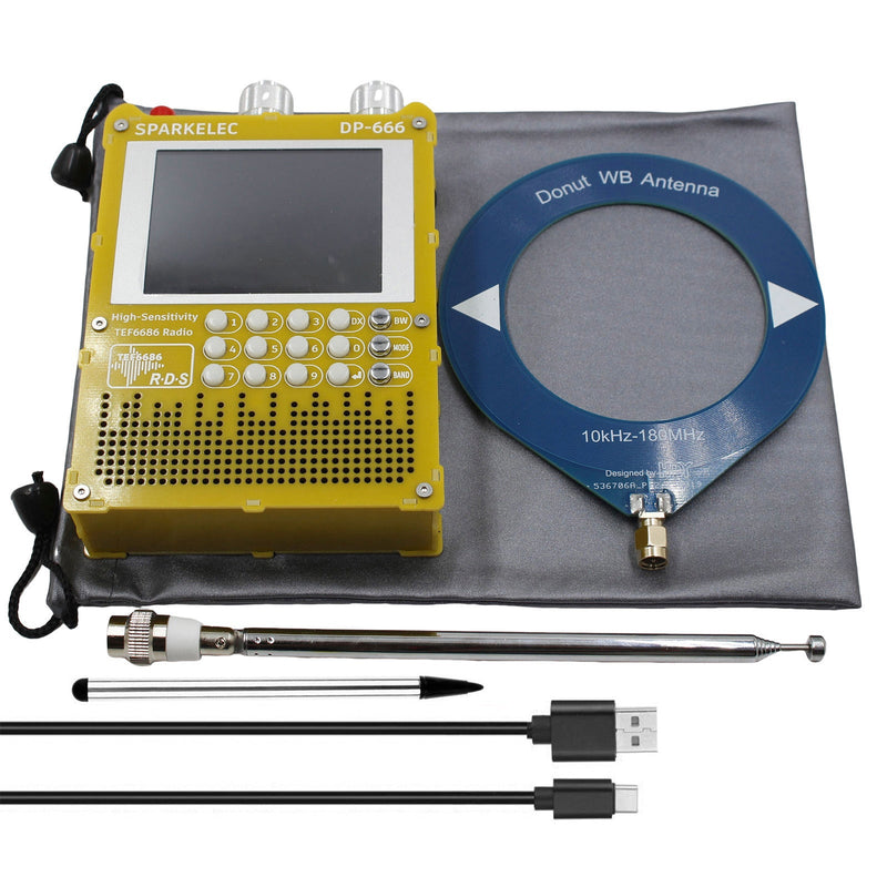 TEF6686 DSP-Radio DP666 Hochempfindliches Breitband-LW-MW-SW-0IRT-Kurzwellenradio