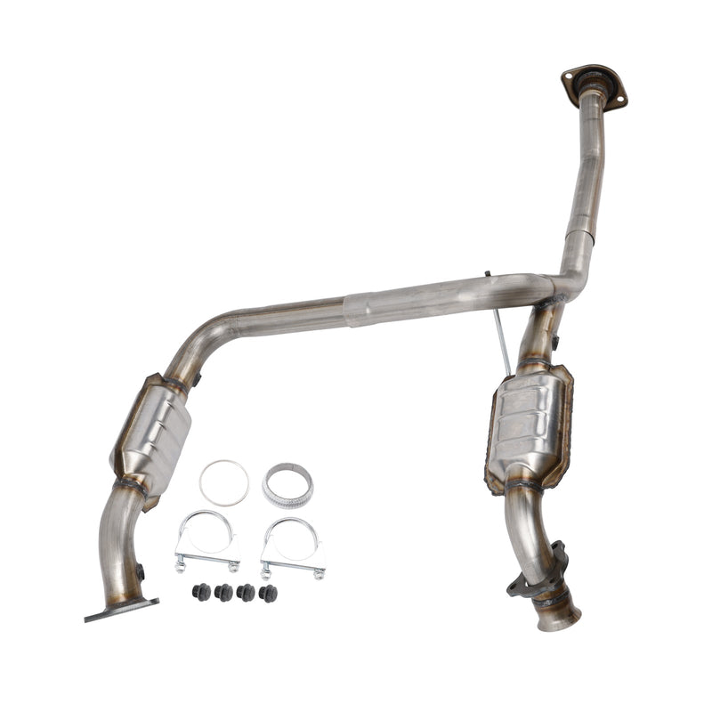 2011-2017 Chevy Silverado 3500 HD 6.0L V8 Y Pipe With Catalytic Converters