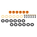 Audi 80 90 100 A4 A6 A8 2.4 2.6 2.8 6PCS Kraftstoffinjektor O-Ring Filterdichtung