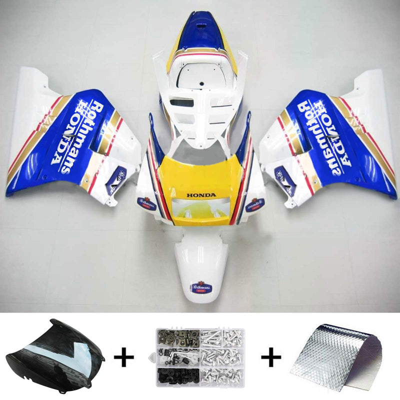 Kit de vendas de injeção Honda NSR250 PGM-3 1990-1993 plástico corporal