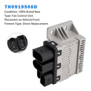 2003–2010 VW Multivan V Kühlerlüfter Steuergerät Modul 7H0919506D 7H0919506 7H0919506B