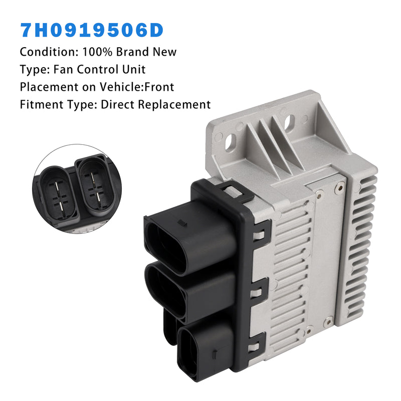 2003–2010 VW Multivan V Kühlerlüfter Steuergerät Modul 7H0919506D 7H0919506 7H0919506B
