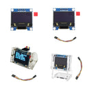 Raspberry Pi 4B 0,96-Zoll-OLED-Anzeigemodul IP-Festplatteninformationsanzeige