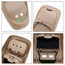 2002-2004 Ford F250 F-350 F-450 F-550 Super Duty  Overhead Console Assembly w/o Sunroof Tan