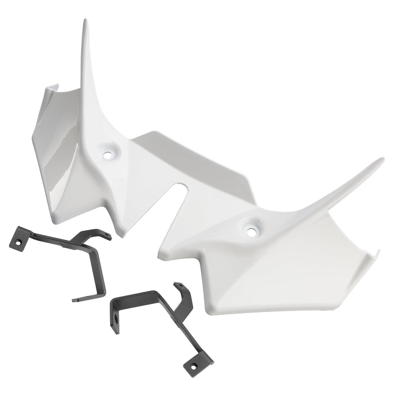 2021-2024 Kawasaki Z650 Front Downforce Spoiler Extension Forklædning Hvid