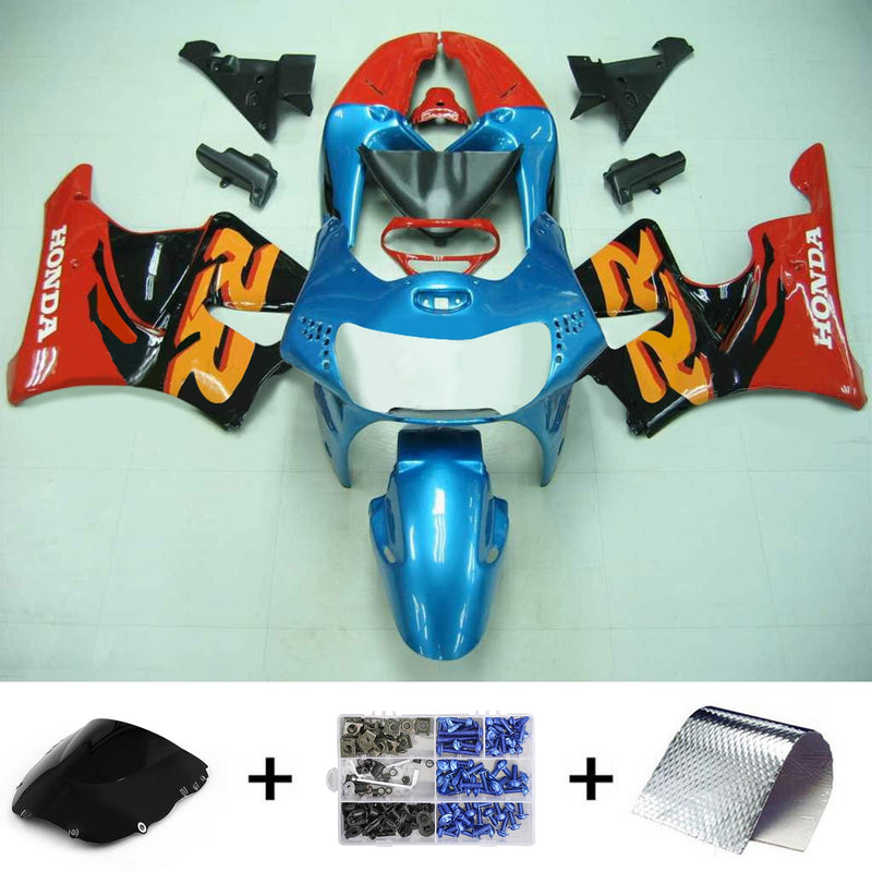 1998-1999 Honda CBR900RR 919 Injeksjonssalgssett Karosseri plastfiken