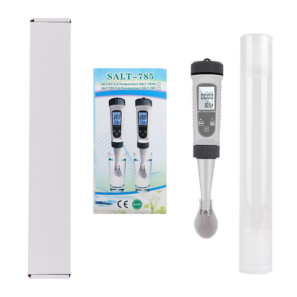 4In1 EC/SG/TEMP/Salzgehalt Meter Digitale Wasser Qualität Monitor Tester Test Werkzeug