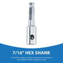 327687-6 Erdbohrer-Adapter D-7/16"" Sechskantschaft für Makita DDG460
