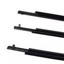 2008–2010 Toyota Highlander 4 Stück Weatherstrip Fenster Moulding Trim Dichtung Gürtel