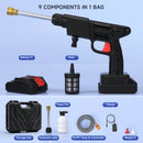 Tragbare elektrische Hochdruck-Wasserspritzpistole Autowasch- und Reinigungswerkzeug Schnurlose